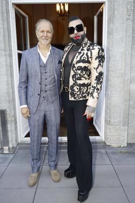 Harald Gl??ckler, Dinner mit Tatiana Makarova im Hotel SO, Berlin, 09.05.2025-stock-foto