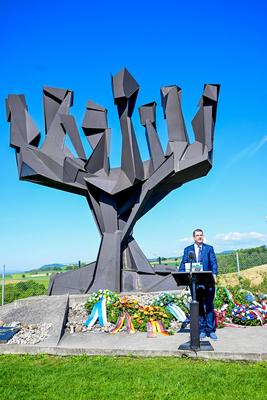 AUT, Internationale Gedenk- und Befreiungsfeier KZ Mauthausen 2025-stock-photo