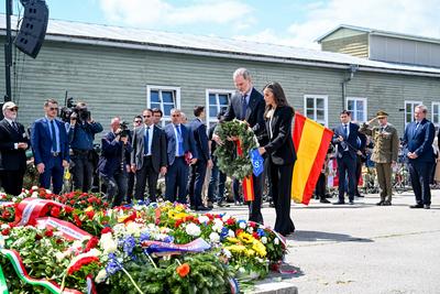 AUT, Internationale Gedenk- und Befreiungsfeier KZ Mauthausen 2025-stock-photo