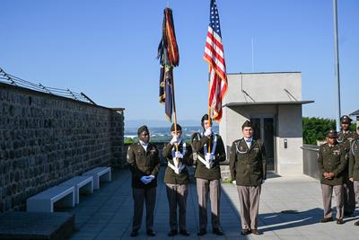 AUT, Internationale Gedenk- und Befreiungsfeier KZ Mauthausen 2025-stock-photo