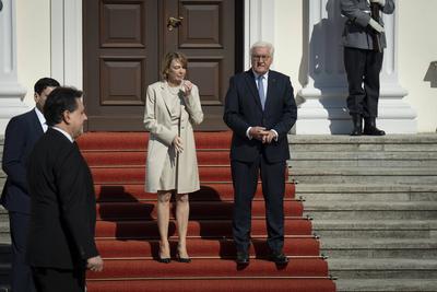 Staatsbesuch, Bundespr?sident, Pr?sident, Israel, Isaac Herzog-stock-foto