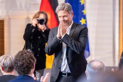 Amts?bergabe im Bundesministerium f?r Wirtschaft und Klima (neu: f?r Wirtschaft und Energie)-stock-foto