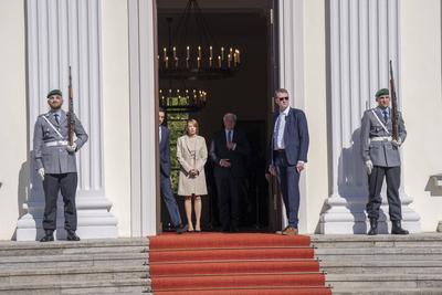 Staatsbesuch, Bundespr?sident, Pr?sident, Israel, Isaac Herzog-stock-foto