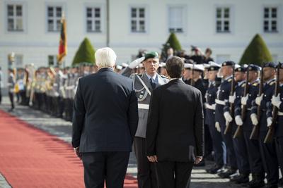 Staatsbesuch, Bundespr?sident, Pr?sident, Israel, Isaac Herzog-stock-foto