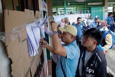 Midterm elections in Philippines-stock-foto