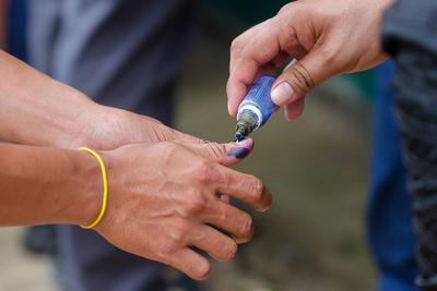 Midterm elections in Philippines-stock-foto