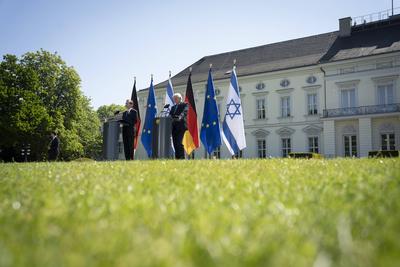 Staatsbesuch, Bundespr?sident, Pr?sident, Israel, Isaac Herzog-stock-foto