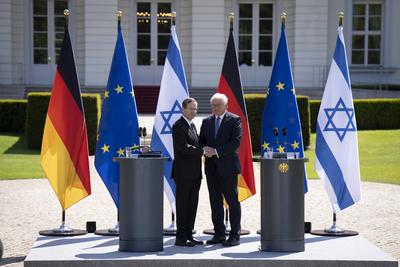 Staatsbesuch, Bundespr?sident, Pr?sident, Israel, Isaac Herzog-stock-foto