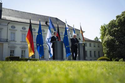 Staatsbesuch, Bundespr?sident, Pr?sident, Israel, Isaac Herzog-stock-foto