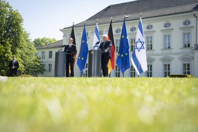 Staatsbesuch, Bundespr?sident, Pr?sident, Israel, Isaac Herzog-stock-foto