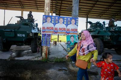 Midterm elections in Philippines-stock-foto