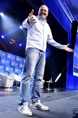 Stefan Raab beim Founders Festival Bits & Pretzels im ICM M?nchen 24 09 2017 Foto xP xSch?nberger-stock-foto