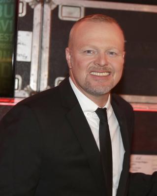 Stefan Raab, Bundesvisionsoncontest in der OVN Arena in Bremen *** Stefan Raab, national vision contest in the OVN arena-stock-foto