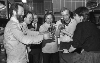 Heinz Winkler, Koch, 28.10.22 Zusammenbruch, Reanimation, im Koma, Krankenhaus Rosenheim.Von 1978-1991 Nachfolger von Ec-stock-foto
