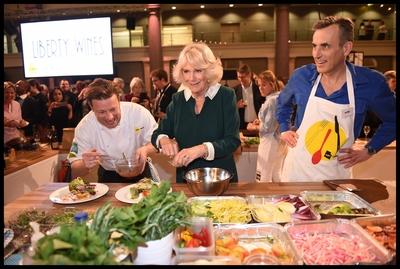 21 03 2017 London United Kingdom Duchess of Cornwall attends UK Cook off THE DUCHESS OF CORNWA-stock-photo