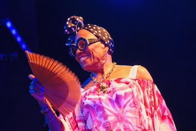 Music Concert - DEE DEE BRIDGEWATER QUARTET - WE EXIST! Dee Dee Bridgewater during DEE DEE BRIDGEWATER QUARTET - WE EXIS-stock-photo