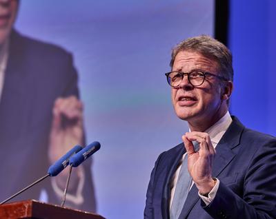 Wirtschaftstag 2025 - Christian Sewing-stock-foto