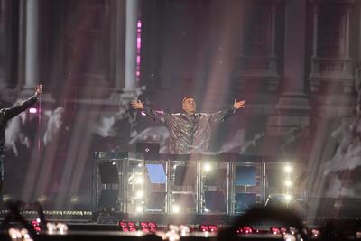 Live Music Show - Eurovision Song Contest 2025, First Semi-final-stock-photo