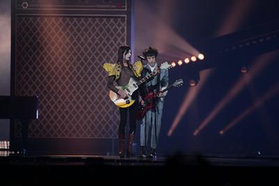 Live Music Show - Eurovision Song Contest 2025, First Semi-final-stock-photo
