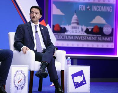 SelectUSA Investment Summit in National Harbour, Maryland near Washington, District of Columbia, USA, Washington Dc. 13 May 2025-stock-foto