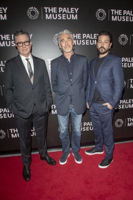 An evening with stephen colbert and tony gilroy: andor season 2-stock-photo