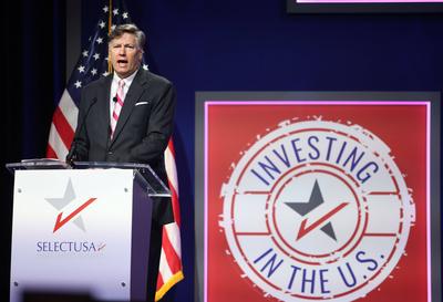 SelectUSA Investment Summit in National Harbour, Maryland near Washington, District of Columbia, USA, Washington Dc. 13 May 2025-stock-foto