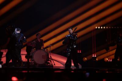 Live Music Show - Eurovision Song Contest 2025, First Semi-final-stock-photo