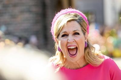Royal Couple pays regional visit to Lopikerwaard and Vijfheerenlanden, Montfoort, The Netherlands-stock-photo
