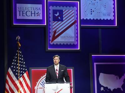 SelectUSA Investment Summit in National Harbour, Maryland near Washington, District of Columbia, USA, Washington Dc. 13 May 2025-stock-foto