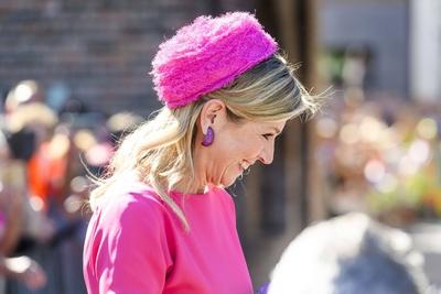 Royal Couple pays regional visit to Lopikerwaard and Vijfheerenlanden, Montfoort, The Netherlands-stock-photo