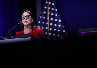 SelectUSA Investment Summit in National Harbour, Maryland near Washington, District of Columbia, USA, Washington Dc. 13 May 2025-stock-foto