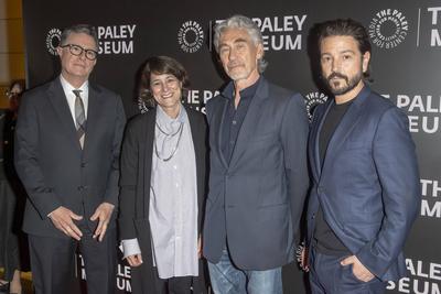 An evening with stephen colbert and tony gilroy: andor season 2-stock-photo