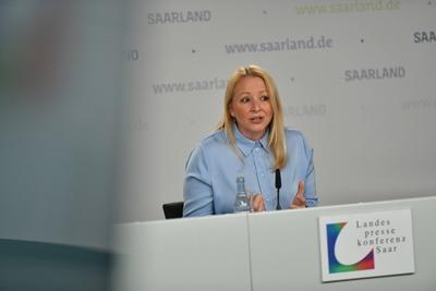Bildungsministerin Christine Streichert-Clivot (SPD) Saarland-stock-foto
