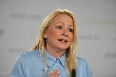 Bildungsministerin Christine Streichert-Clivot (SPD) Saarland-stock-foto