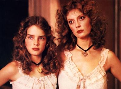 Pretty Baby PRETTY BABY USA 1977 Regie Louis Malle BROOKE SHIELDS SUSAN SARANDON Stichwort-stock-foto