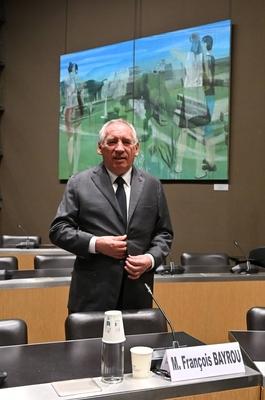 Parliamentary Commission of Inquiry, in Paris, May 14, 2025-stock-foto