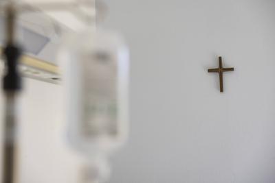 Zimmer Krankenhaus-stock-foto