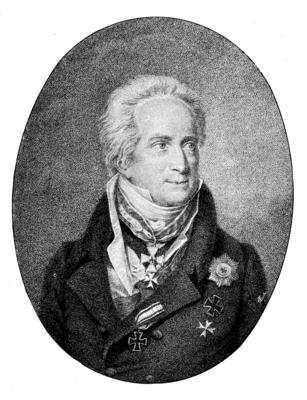 Karl August von Hardenberg, from 1814 Prince of Hardenberg, Carl August von Hardenberg, May 31, 1750 - November 26, 1822-stock-photo