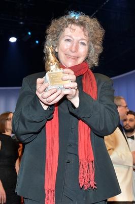 Elfi Mikesch / Eine der Gewinner des The Teddy for the best Feature Film 28. Teddy Award Komische Oper Behrenstra?e 55-5-stock-photo