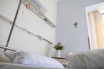 Zimmer Krankenhaus-stock-foto