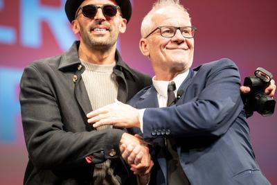 78eme Festival International du Film de Cannes. Masterclass avec Robert de Niro-stock-photo
