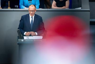 Deutscher Bundestag, 3. Plenarsitzung-stock-foto