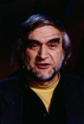 Gerhard Zwerenz Gerhard Zwerenz, deutscher Schriftsteller, Portrait, circa 1993., Deutschland Copyright: kpa KPA_5504573-stock-foto