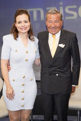 Bonita Grupp, Wolfgang Grupp-stock-foto