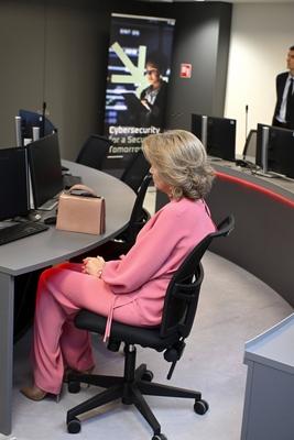 Royal Visit To The Province Of Luxembourg-stock-foto