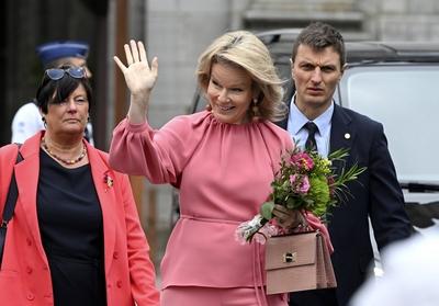 Royal Visit To The Province Of Luxembourg-stock-foto