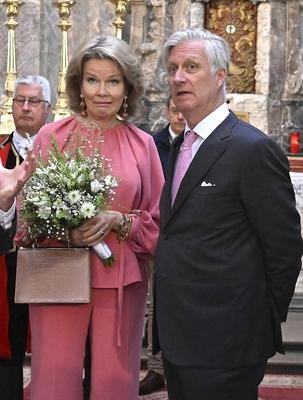Royal Visit To The Province Of Luxembourg-stock-foto