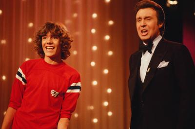 ZDF-Musikshow Peter Alexander: Wir gratulieren - 01.11.1980 - Der deutsche Schauspieler, Radio- und Fernsehmoderator, Sy-stock-photo