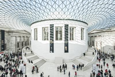 Reisen, Europa, Grossbritannien, England, London, Metropole, British Museum, Bloomsbury, Kuppeldach, Architektur, Sir N-stock-photo