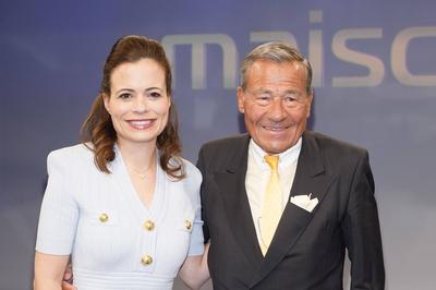 Bonita Grupp, Wolfgang Grupp-stock-foto